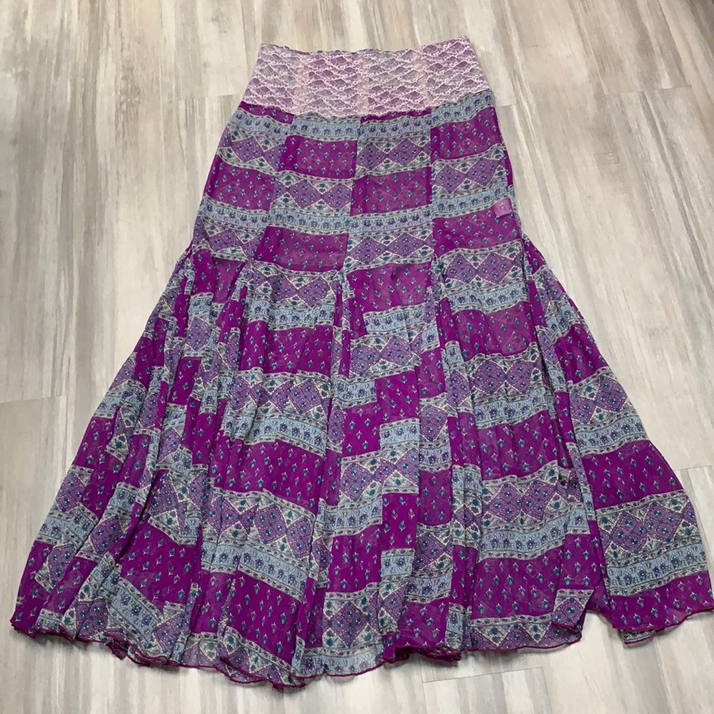 EUC FREE PEOPLE MAXI SKIRT